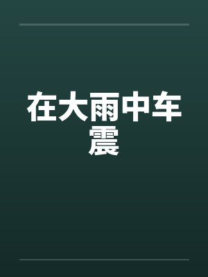 在大雨中车震封面