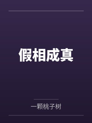 假相成真笔趣阁无弹窗封面